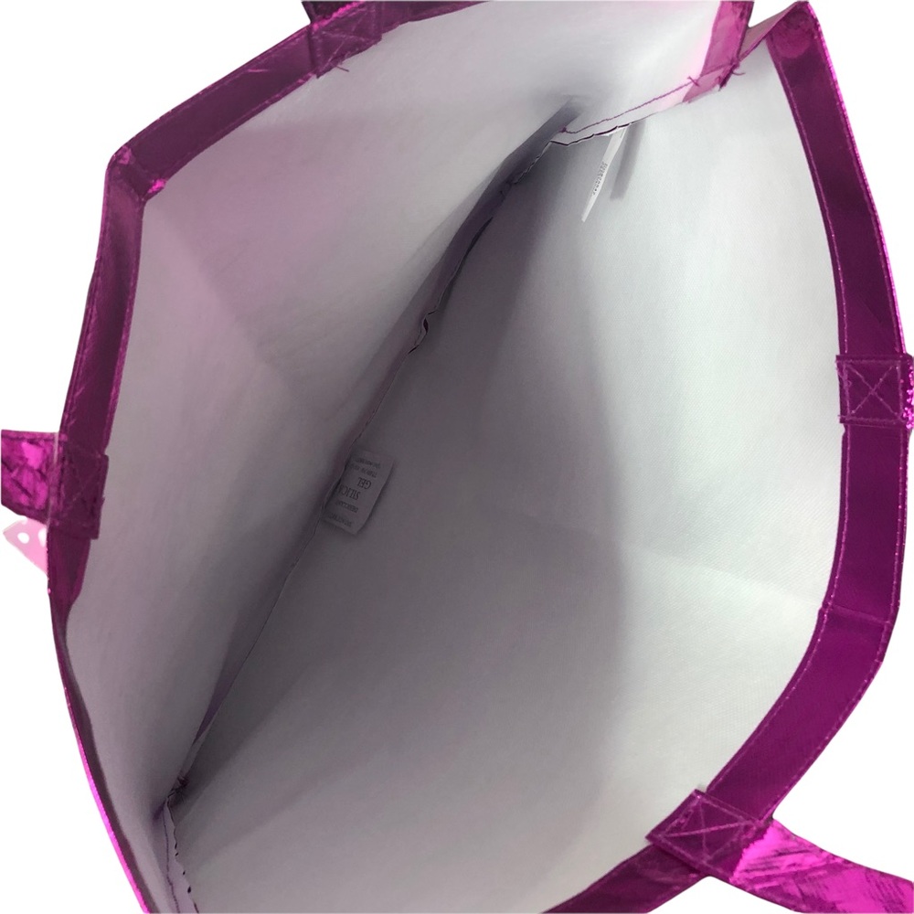 JUSTICE LIVE Large Hot Pink Bag Tote NWT - Picture 3 of 4